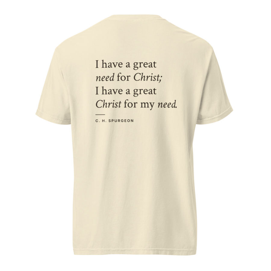 A Great Christ Tee, back
