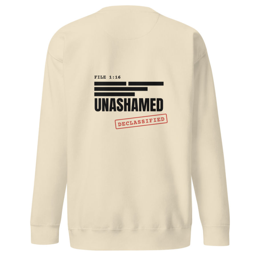 Unashamed Crewneck, back
