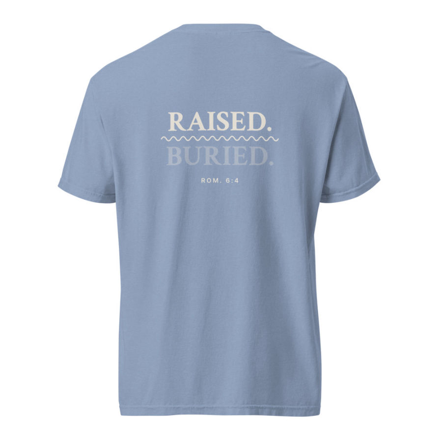 Buried. Raised. Tee, back