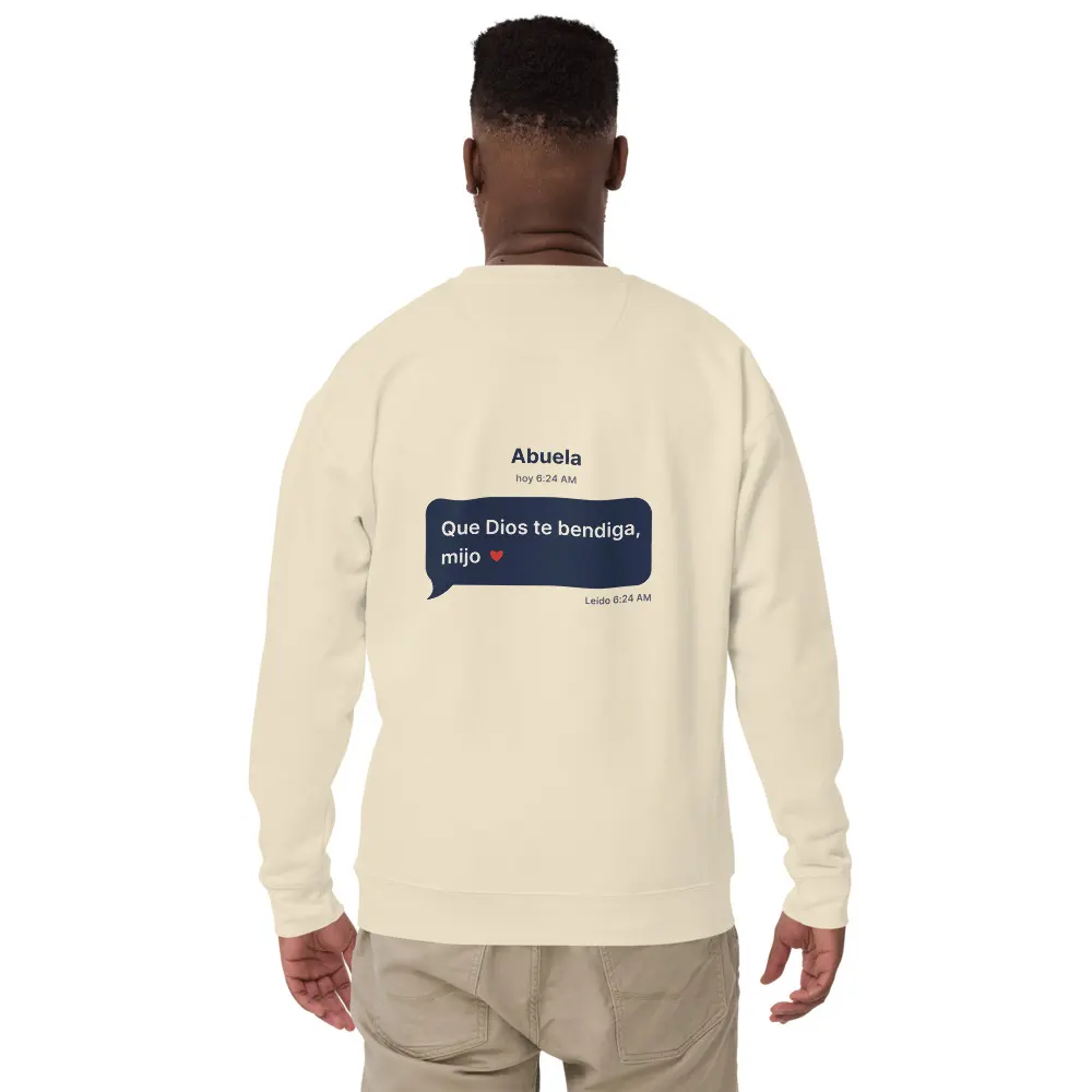 Abuela’s Text Crewneck (mijo)